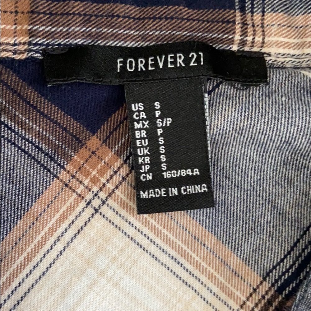 Striped flannel